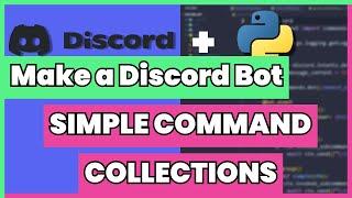 Create command categories with collections (COG) in discord py 2