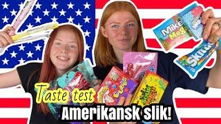 TASTE TEST Amerikansk slik! // Emmes krea-verden//