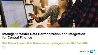 SAP Central Finance Data Harmonization by Magnitude