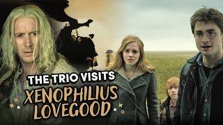 The Trio Visit the Lovegood House | The Deathly Hallows