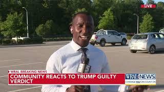 Community reacts to Trump's guilty verdict