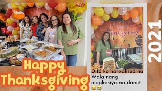 THANKSGIVING 2021 nakiparty sa kapitbahay #thanksgiving2021 #realization need na ng #weightloss