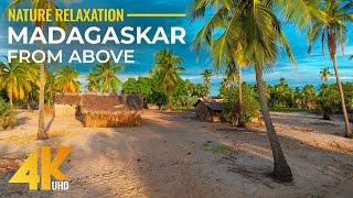 Stunning 4K Aerial Views of Northwest Madagascar, Mozambique Channel - Calm Nature Scenes & Sounds