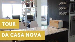 TOUR DA COZINHA E DA CASA NOVA (A nossa quitinete de 30m²)  | Vida de Casada | MARINA MORAIS