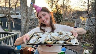 come over we're having an oyster roast