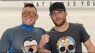 The Schmo Spars Justin Gaethje For An Interview