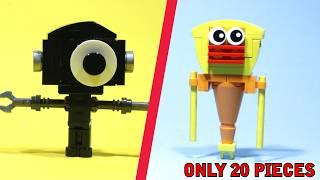 10 The Amazing World of Gumball things you can make with 20 Lego Pieces Part 2