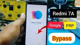 Redmi 7A (M1903C3EI) FRP unlock or Google account bypass Easy trick without PC 100% 2021