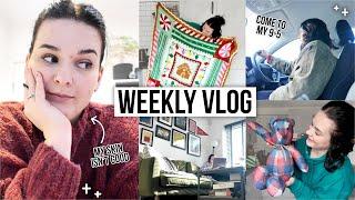 a VERY vulnerable week  acne struggles, the 9-5 reality & cosy crafts