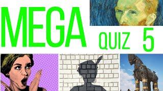 100 QUESTION MEGA QUIZ #5 | The best 100 general knowledge ultimate trivia questions with answers