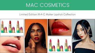 MAC COSMETICS Limited Edition M·A·C Maker Lipstick Collection