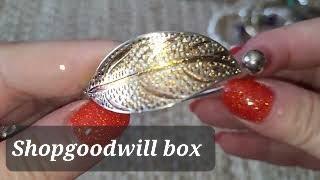 Another 5lb ShopGoodwill.com auction unboxing. Silver and Gold tone jewelry mix lot. #unboxing