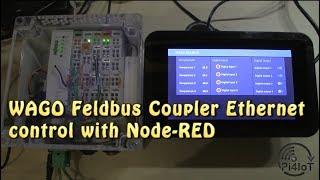 Ethernet - MODBUS - WAGO 750-352 - Example with Node-RED