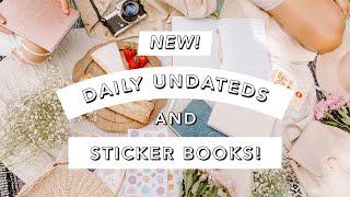 NEW Passion Planners and Sticker Books!