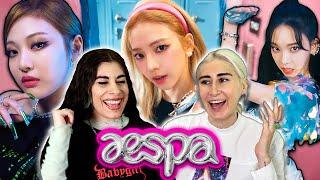 FIRST TIME Reacting to AESPA!  Spicy, Next Level, Savage, Forever (에스파)