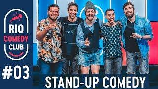 RIO COMEDY CLUB 3 - STAND-UP c/ Rafael Studart, Cézar Maracujá, Diogo Defante e Marcos Rossi