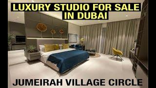 LUXURY STUDIO FOR SALE IN JVC, DUBAI | BEVERLY RESIDENCE | JUMEIRAH VILLAGE CIRCLE |