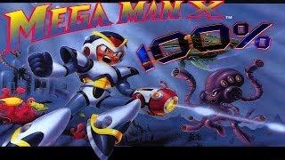 Mega Man X [SNES] - Walkthrough 100% [HD]