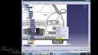 Tutorial Catia - Nissan Skyline GT-R #1 Hood