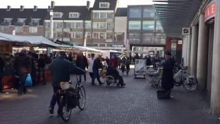 Draaiorgel op de markt