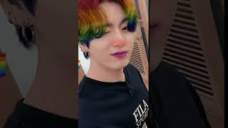 bts jungkook in rainbow  edit #bts #army #mybiaswrecker #armyforever