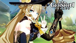 Navia Saves Poisson & Traveler Cutscene Animation Navia's Story Quest | Genshin Impact 4.3