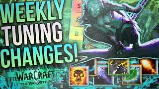 6 Specs Buffed & BIG Dungeon Nerfs! | Weekly Reset Tuning!