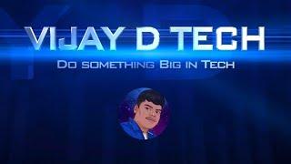 VIJAY D TECH INTRO VIDEO  | Channel intro video | Tech channel | Vijay D Tech