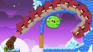 Angry Birds Cannon Collection 2 - CANNON BIRDS OVERDRIVE SHOOTING MAXIMUM BIRDS TO PIGGIES!