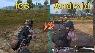 PUBG Mobile iOS vs Android Graphics & Gameplay Comparison | English Version