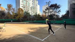 Nov 16, 2024 투가이즈 랠리 #twoguys #rally #tennis #practice