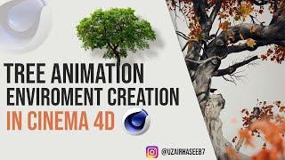 How To Animate A Tree In Cinema 4D #cinema4d #cinmea4dtutorial