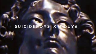 $UICIDEBOY$ X POUYA - SINCE I LOST MY FIRST LOVE I'VE BEEN OUT OF TOUCH(Lyric Video)