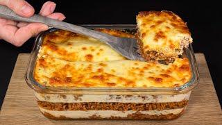 Le migliori lasagne fatte in casa! Non comprerai mai più le lasagne!