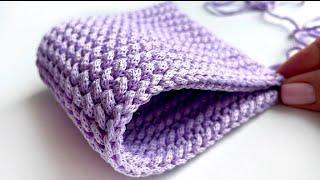  How to quickly crochet a bag of any size