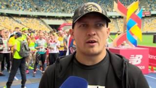 Александр Усик, чемпион мира по версии WBO на Kyiv Euro Marathon. Киев, 27/05/2017