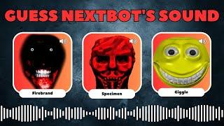 Guess the NEXTBOT'S SOUND #15 | Roblox Nico's Nextbots