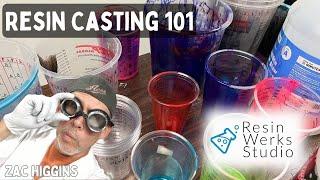 Resin Casting 101 + Special Pour with @ZacHiggins