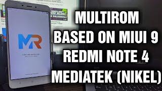 Install & Review Custom Rom MULTIROM V9.5.3.0 Latest Stable Redmi Note 4 MTK (Marsmallow)