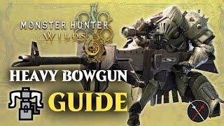 Monster Hunter Wilds Heavy bowgun Guide - Combos & Changes in MHWilds