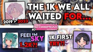 Freddie Benson Finally Did It... | Mrekk Feelin Sky, Zylice 1k, Ninerik, Sytho, osu! ScorePeak