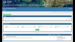 NASA's Earthdata Forum   Connect to a Growing Body of Expertise