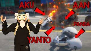 YANTO VS PANDA TAPI AKU JADI KORBAN LEDAKAN NYA @Jelool di kota Hopefully #hopefully #roleplay #gta5