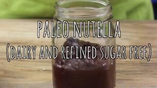 Paleo Nutella (Dairy and Refined Sugar-Free, Vegan & Raw)