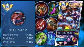 5,100+ Matches YSS Monster Jungler - Top 1 Global Yi Sun Shin by Warcide - Mobile Legends