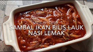 Sambal Ikan Bilis Lauk Nasi Lemak