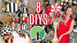 8 DIY DOLLAR TREE CHRISTMAS DECOR CRAFTSI  Love Christmas ep 6 Olivias Romantic Home DIY