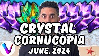 CEO Pulls, Tier Above All - Vega's Crystal Cornucopia June - One Titan & Nine 7 Star Crystals - MCoC