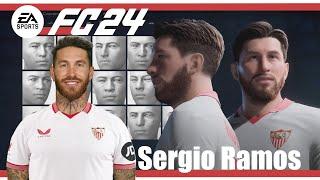EA FC 24 - Create Sergio Ramos Pro Clubs (Face Creation)