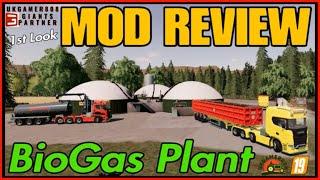 BIOGAS Plant Mod OUT NOW fs19 mods review farming simulator 19